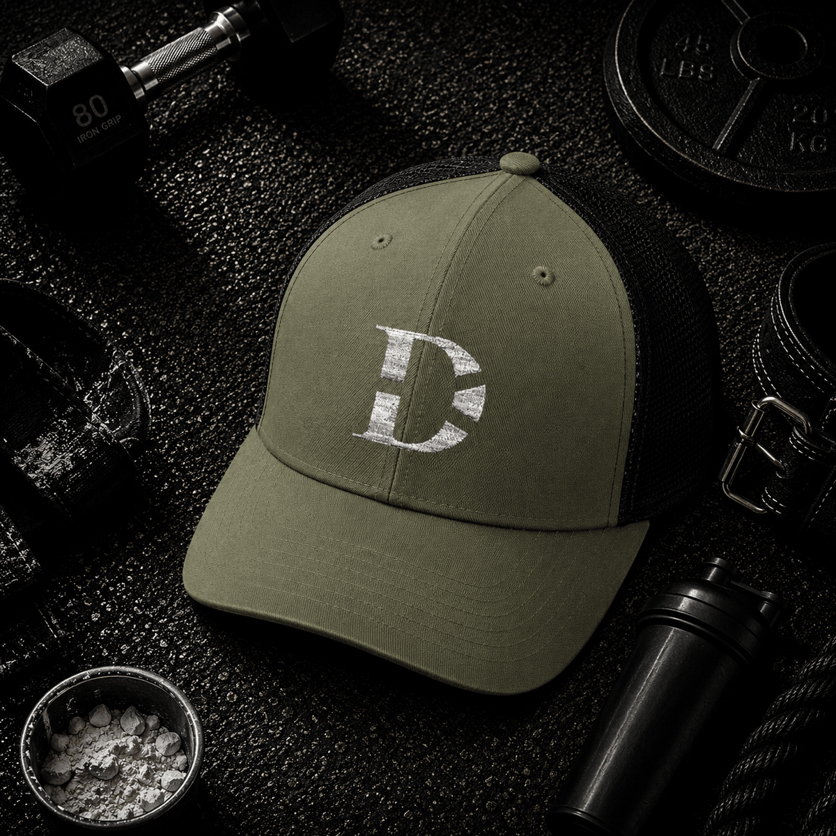 Dedicated. Determined. Disciplined. Snapback - Discipline Over Motivation 24/7