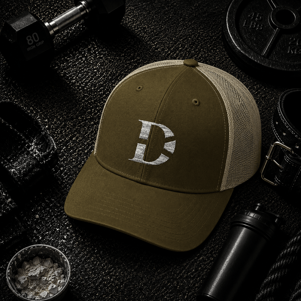 Dedicated. Determined. Disciplined. Snapback - Discipline Over Motivation 24/7