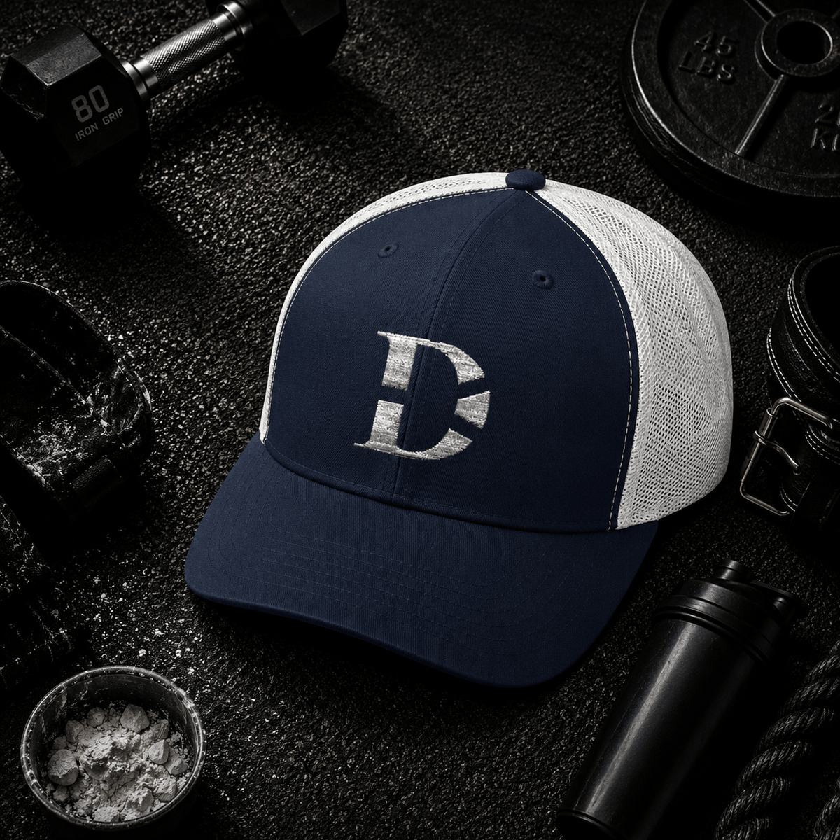 Dedicated. Determined. Disciplined. Snapback - Discipline Over Motivation 24/7