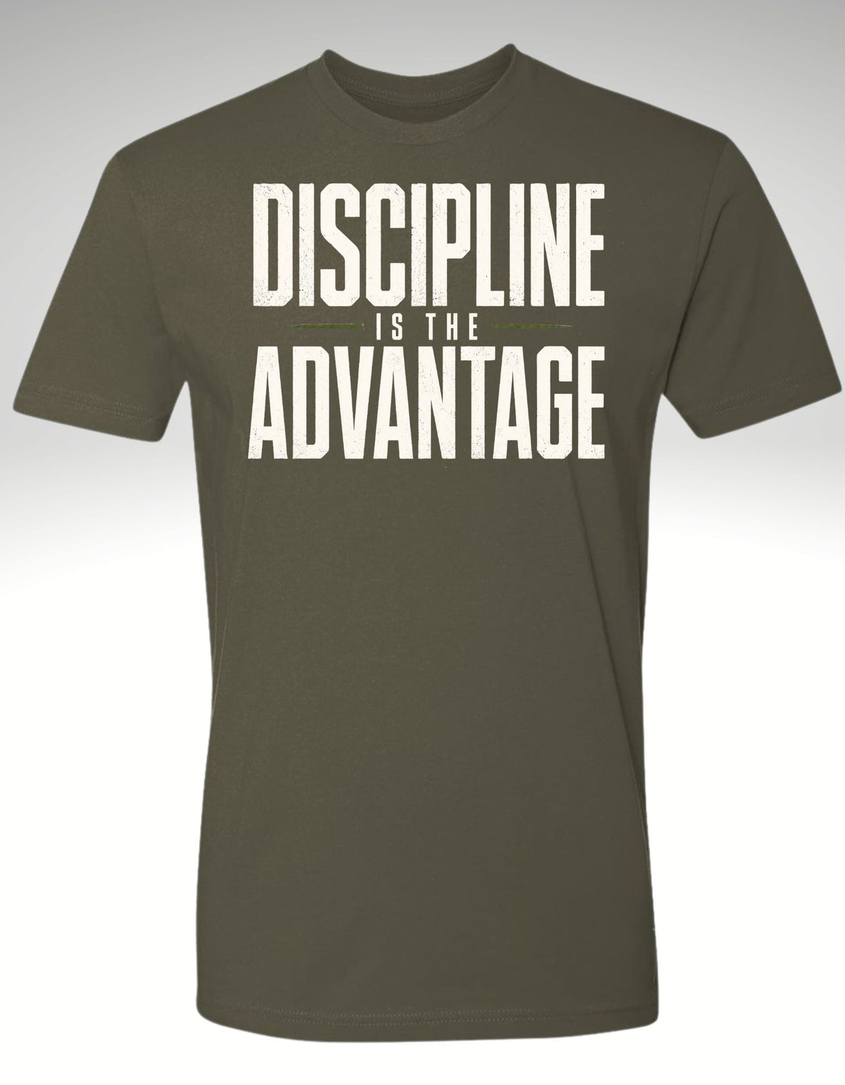Discipline is the Advantage™ Premium Tee - Discipline Over Motivation 24/7
