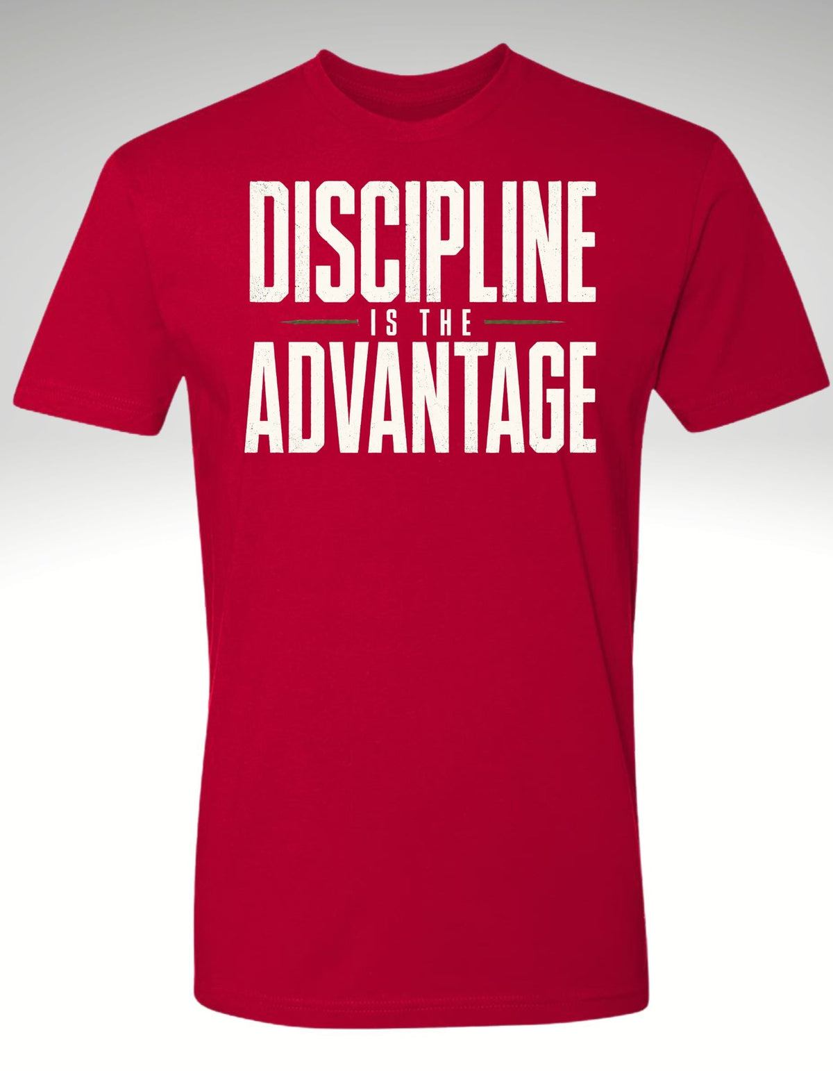 Discipline is the Advantage™ Premium Tee - Discipline Over Motivation 24/7