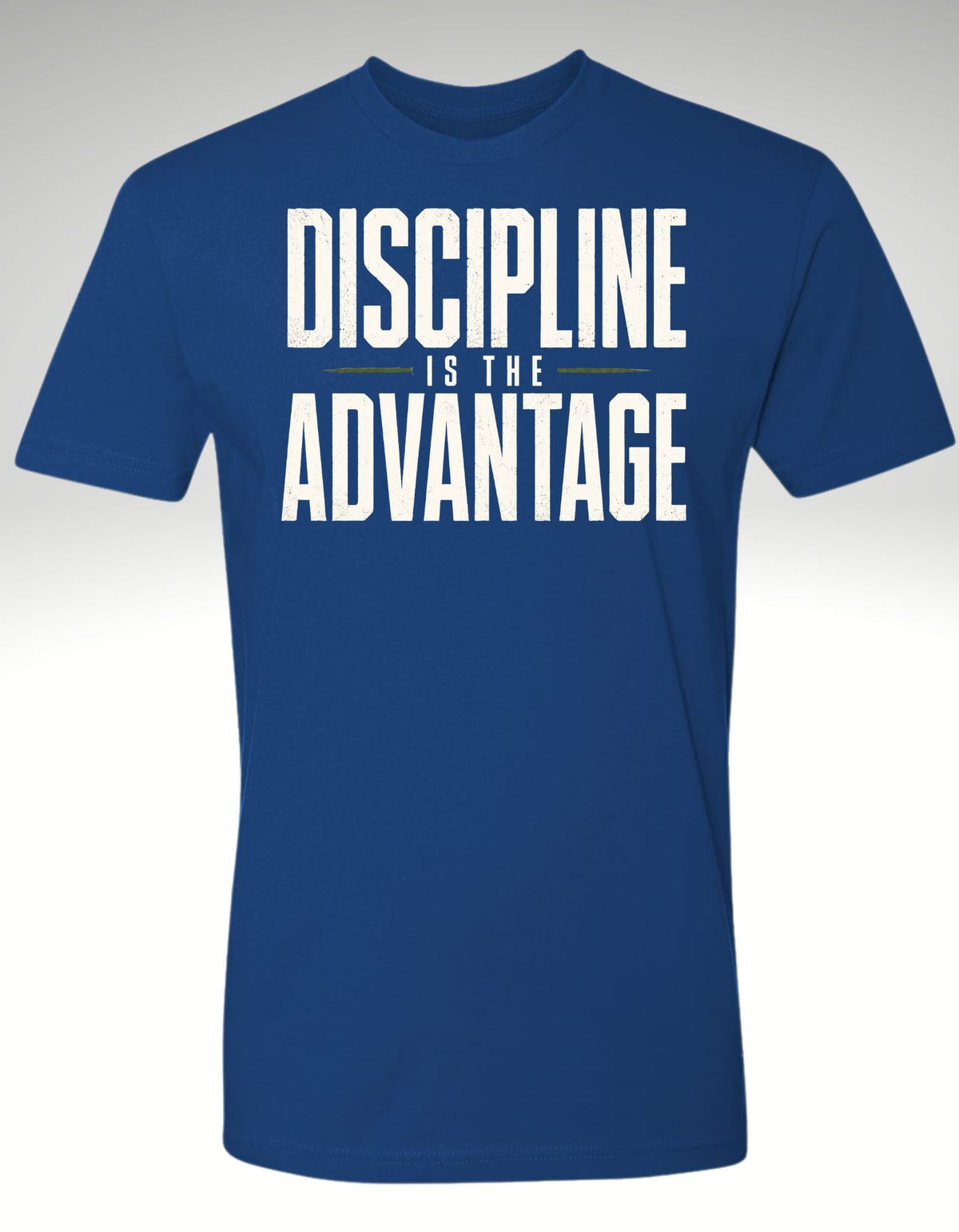 Discipline is the Advantage™ Premium Tee - Discipline Over Motivation 24/7