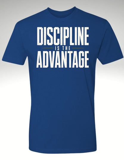 Discipline is the Advantage™ Premium Tee - Discipline Over Motivation 24/7