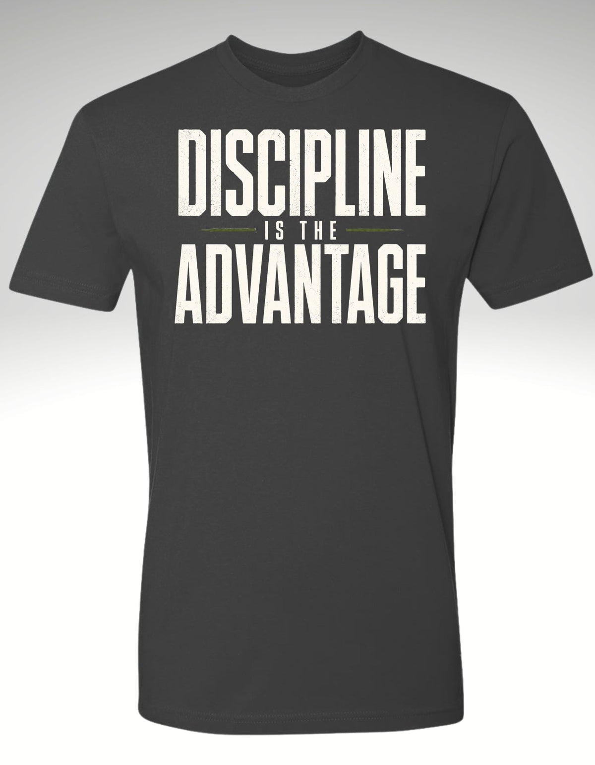 Discipline is the Advantage™ Premium Tee - Discipline Over Motivation 24/7