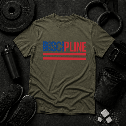 Discipline Mindset T Shirt - Discipline Over Motivation 24/7
