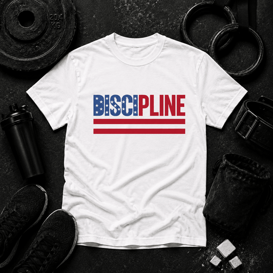 Discipline Mindset T Shirt - Discipline Over Motivation 24/7