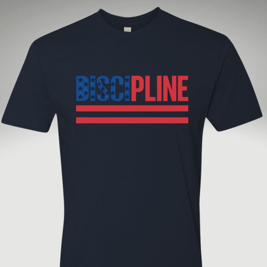 Discipline Mindset T Shirt - Discipline Over Motivation 24/7