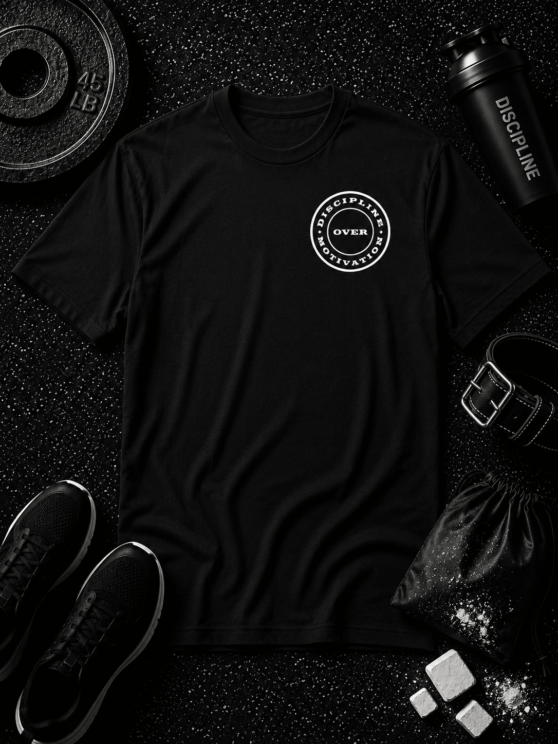 Discipline Over Motivation 2024 Tee - Discipline Over Motivation 24/7