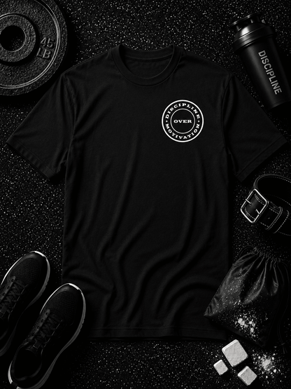 Discipline Over Motivation 2024 Tee - Discipline Over Motivation 24/7