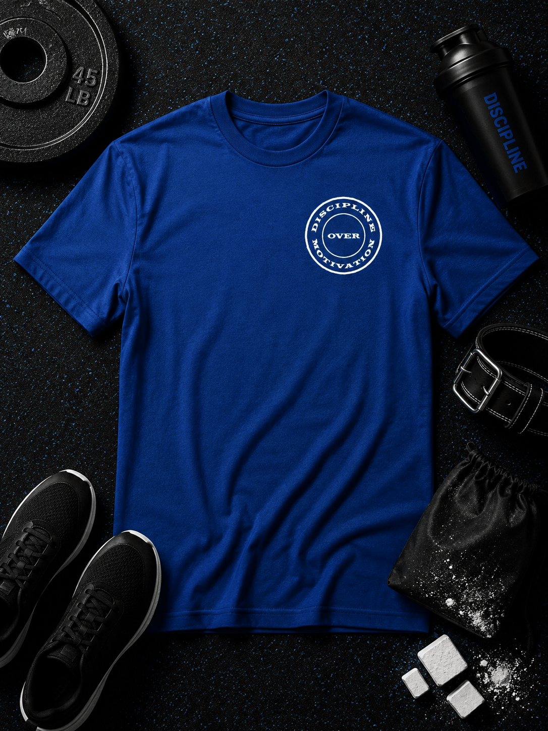 Discipline Over Motivation 2024 Tee - Discipline Over Motivation 24/7