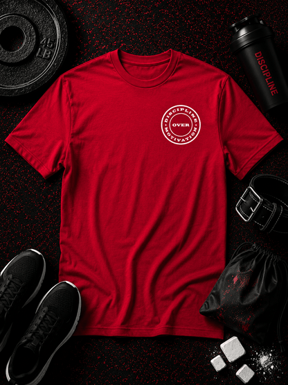 Discipline Over Motivation 2024 Tee - Discipline Over Motivation 24/7