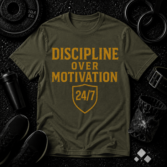 DISCIPLINE OVER MOTIVATION 24/7 - Discipline Over Motivation 24/7
