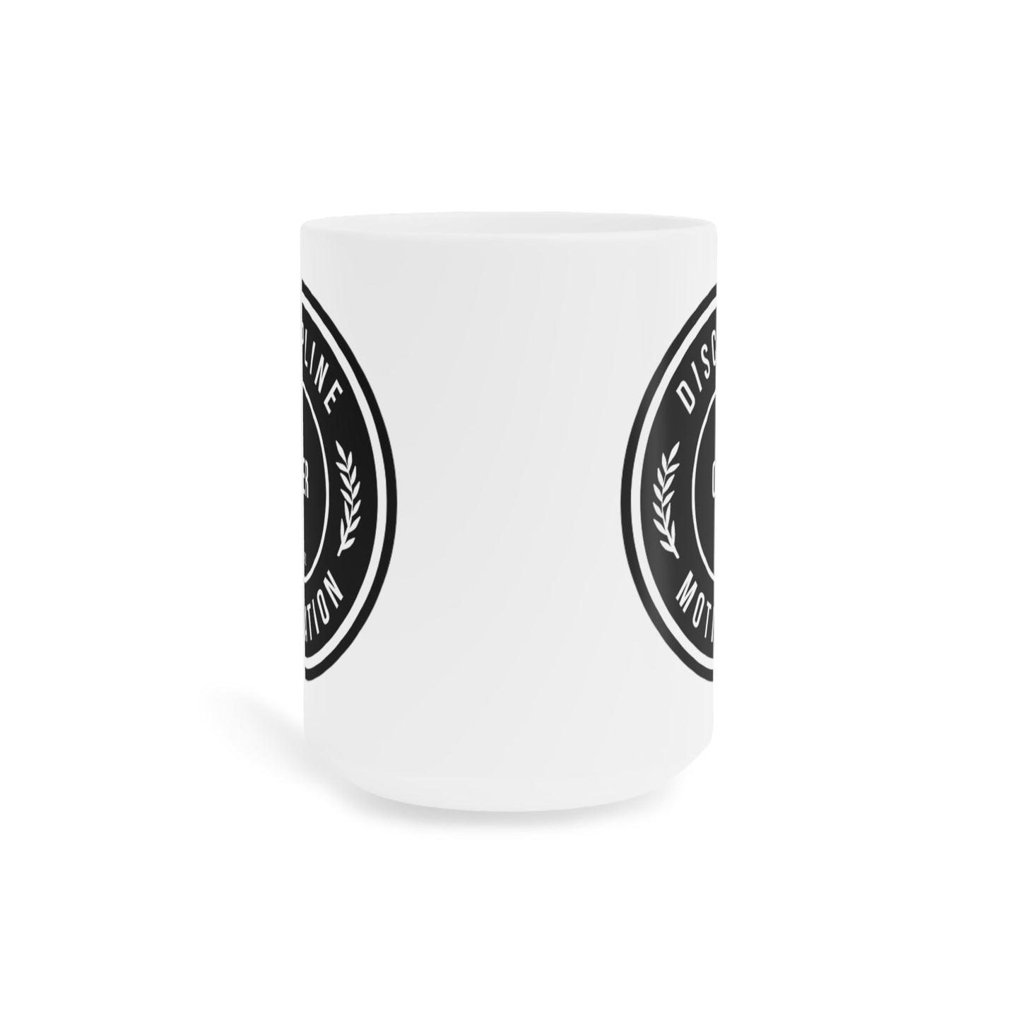 Discipline Over Motivation Coffee Mug | Custom Logo Design | Inspirational Gift - Discipline Over Motivation 247