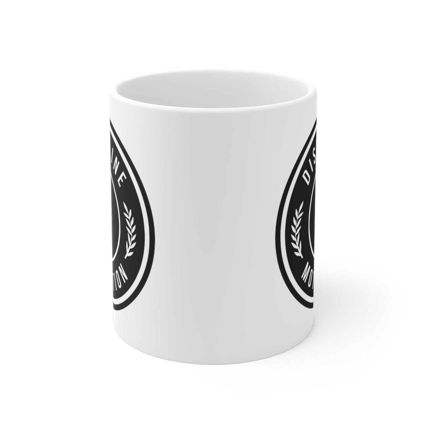 Discipline Over Motivation Coffee Mug | Custom Logo Design | Inspirational Gift - Discipline Over Motivation 247