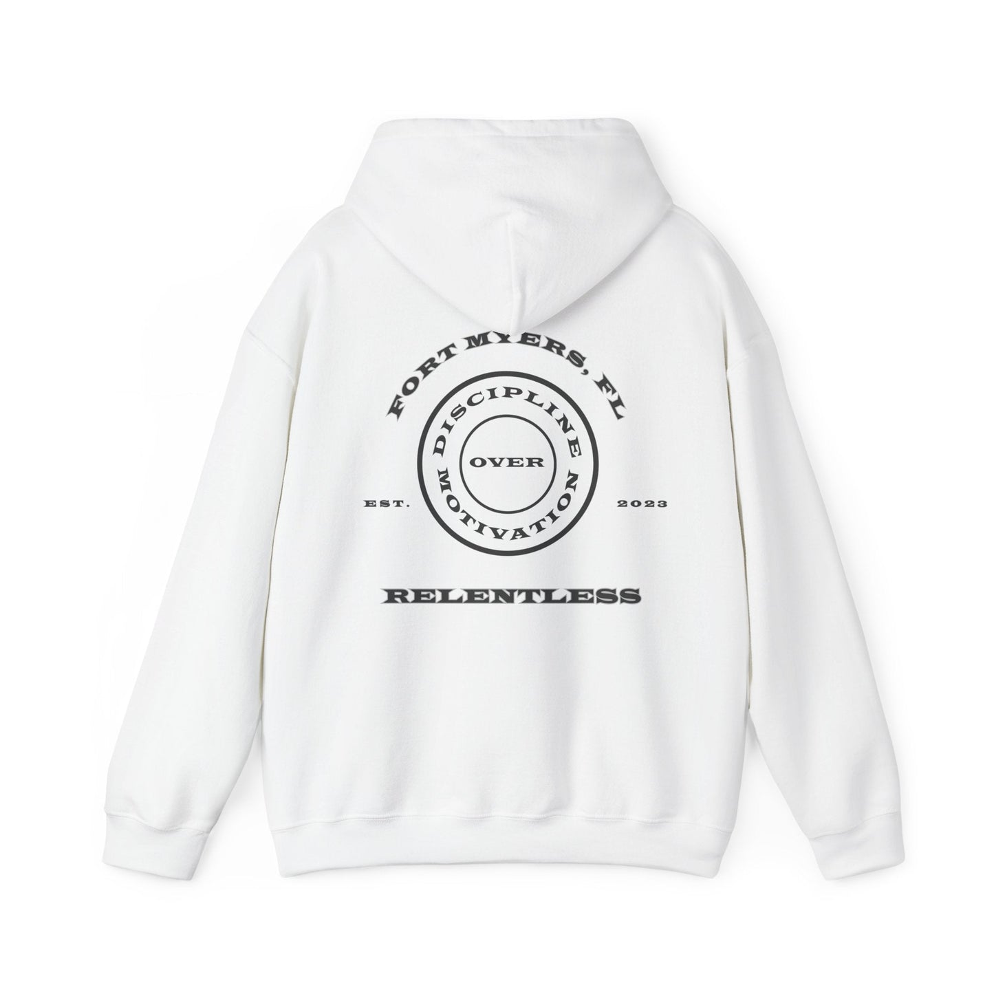 Discipline Over Motivation Hoodie 2024 - Discipline Over Motivation 24/7