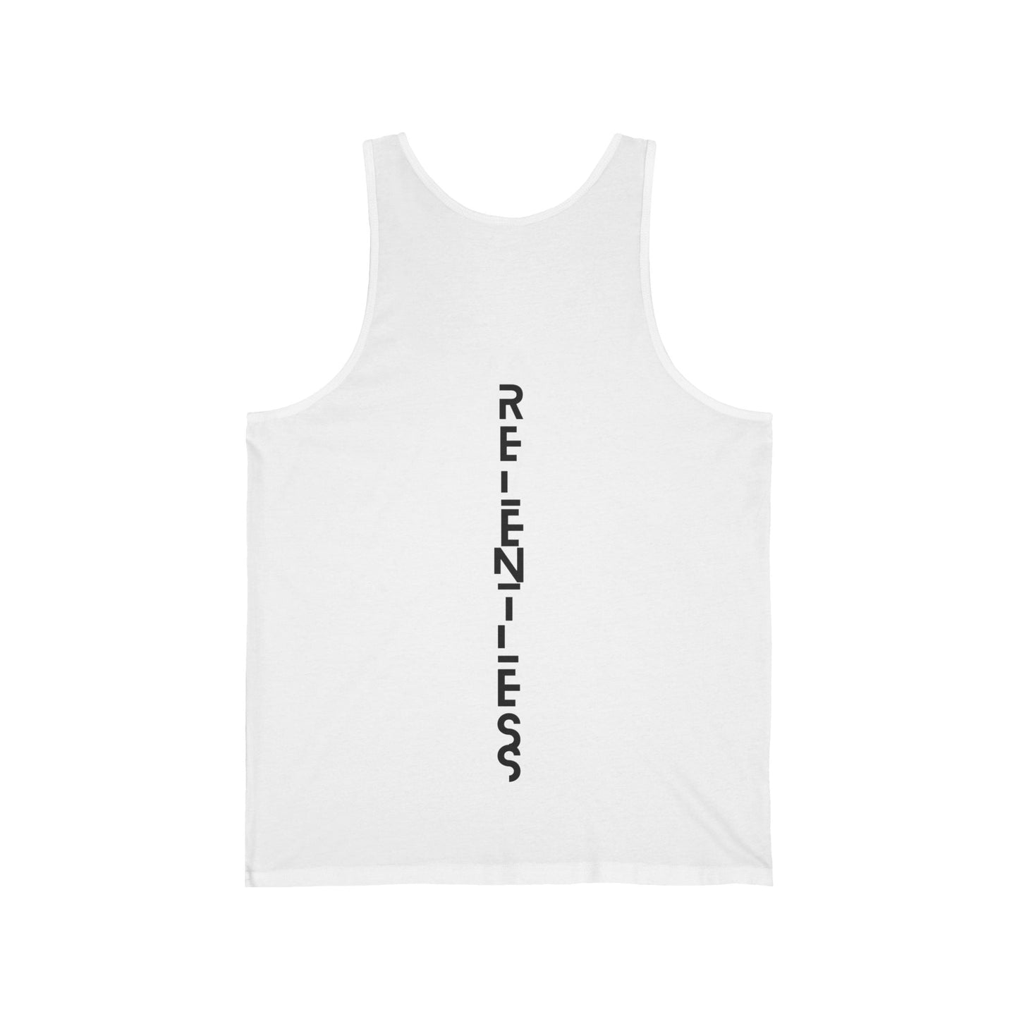 Discipline Over Motivation Logo Relentless Back Soft Cotton Tank Top - Discipline Over Motivation 24/7