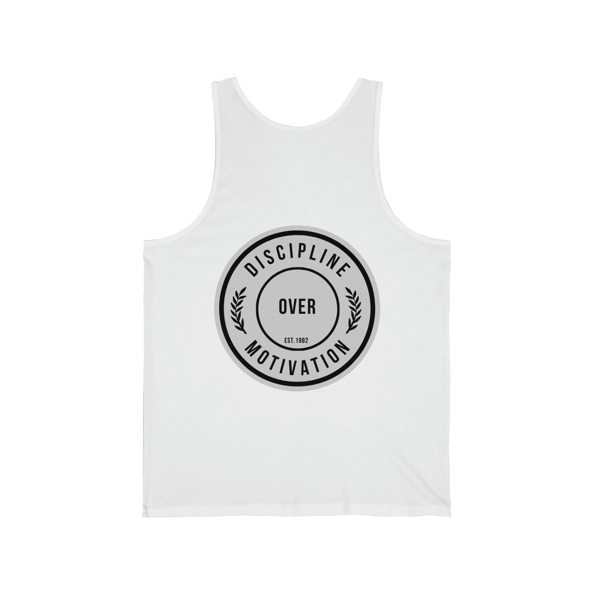 Discipline Over Motivation Soft Cotton Tank Top - Discipline Over Motivation 247