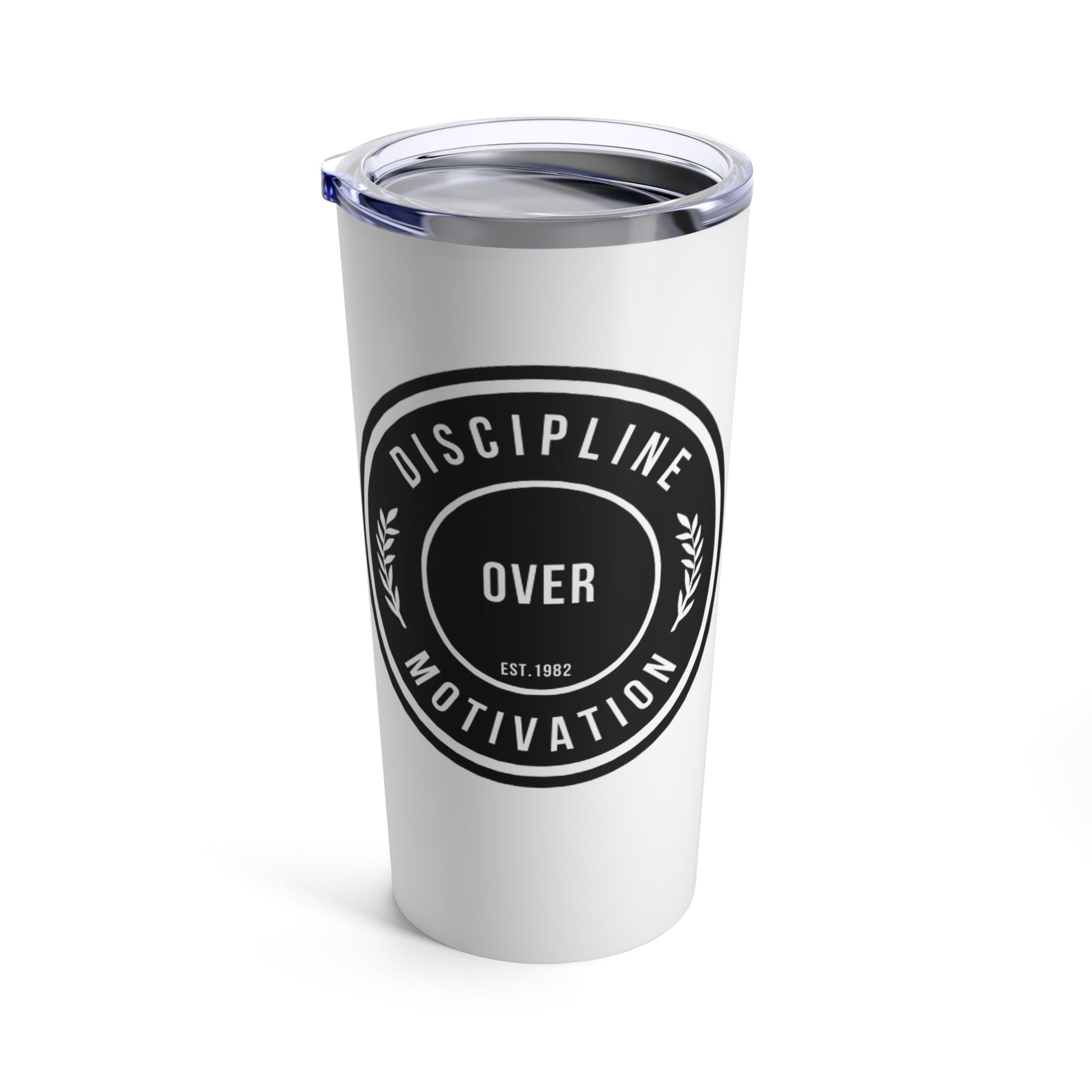 Discipline Over Motivation Tumbler 20oz - Discipline Over Motivation 247