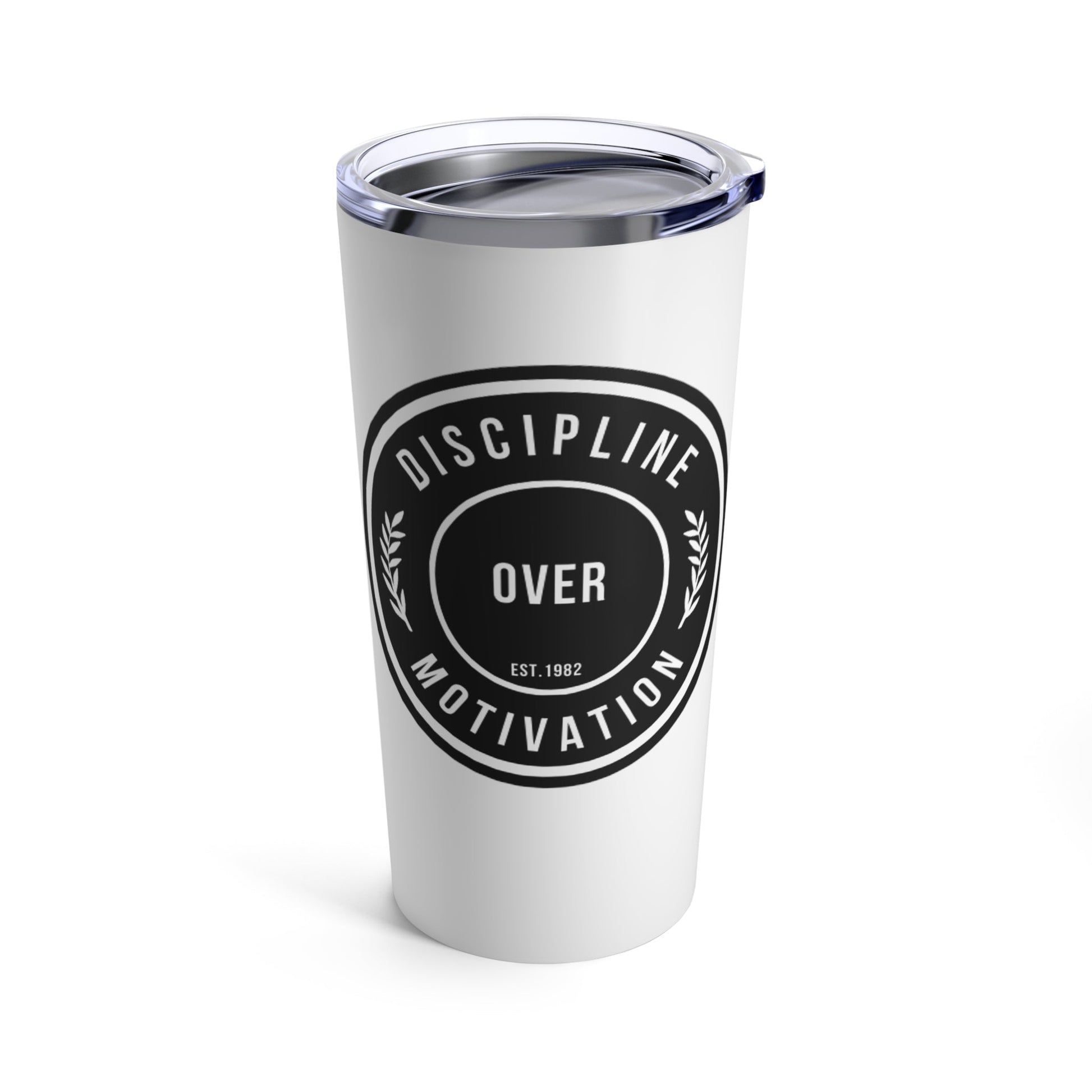 Discipline Over Motivation Tumbler 20oz - Discipline Over Motivation 247