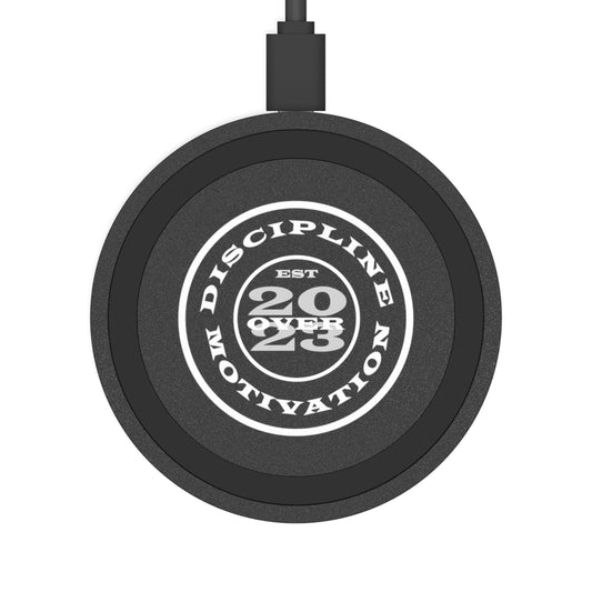 Discipline Over Motivation Wireless Charging Pad - Discipline Over Motivation 24/7