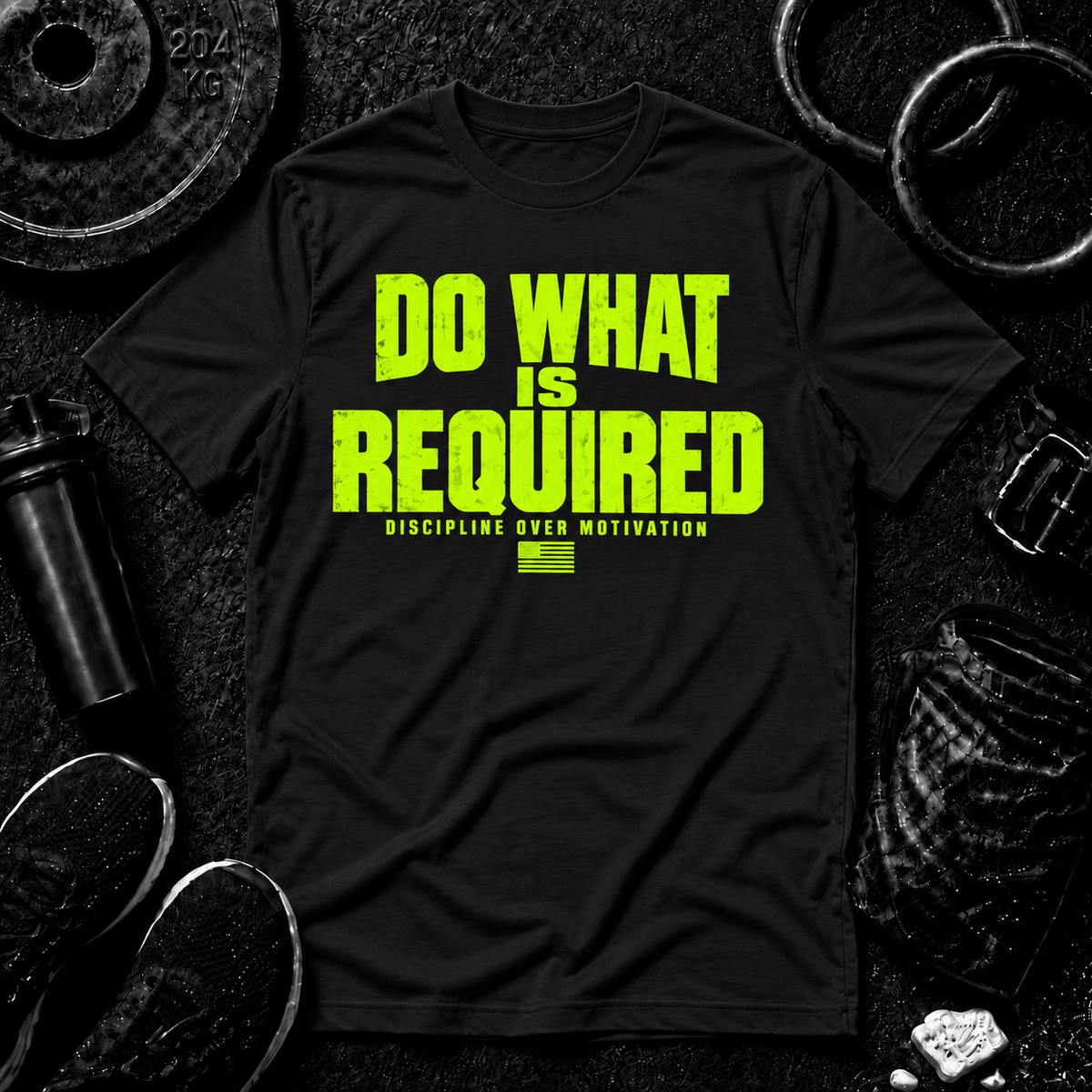 DO WHAT IS REQUIRED.™ Tee - Discipline Over Motivation 24/7