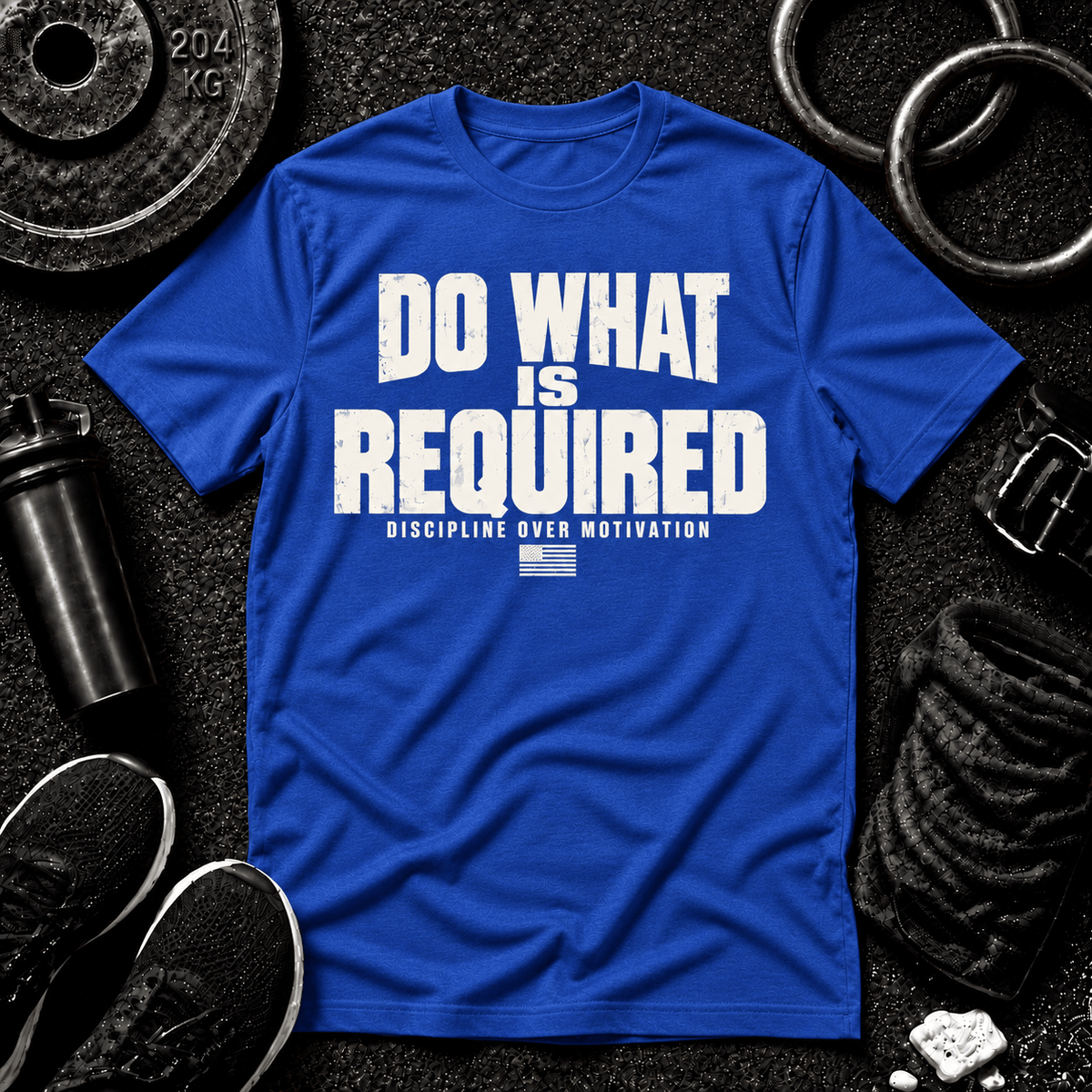 DO WHAT IS REQUIRED.™ Tee - Discipline Over Motivation 24/7