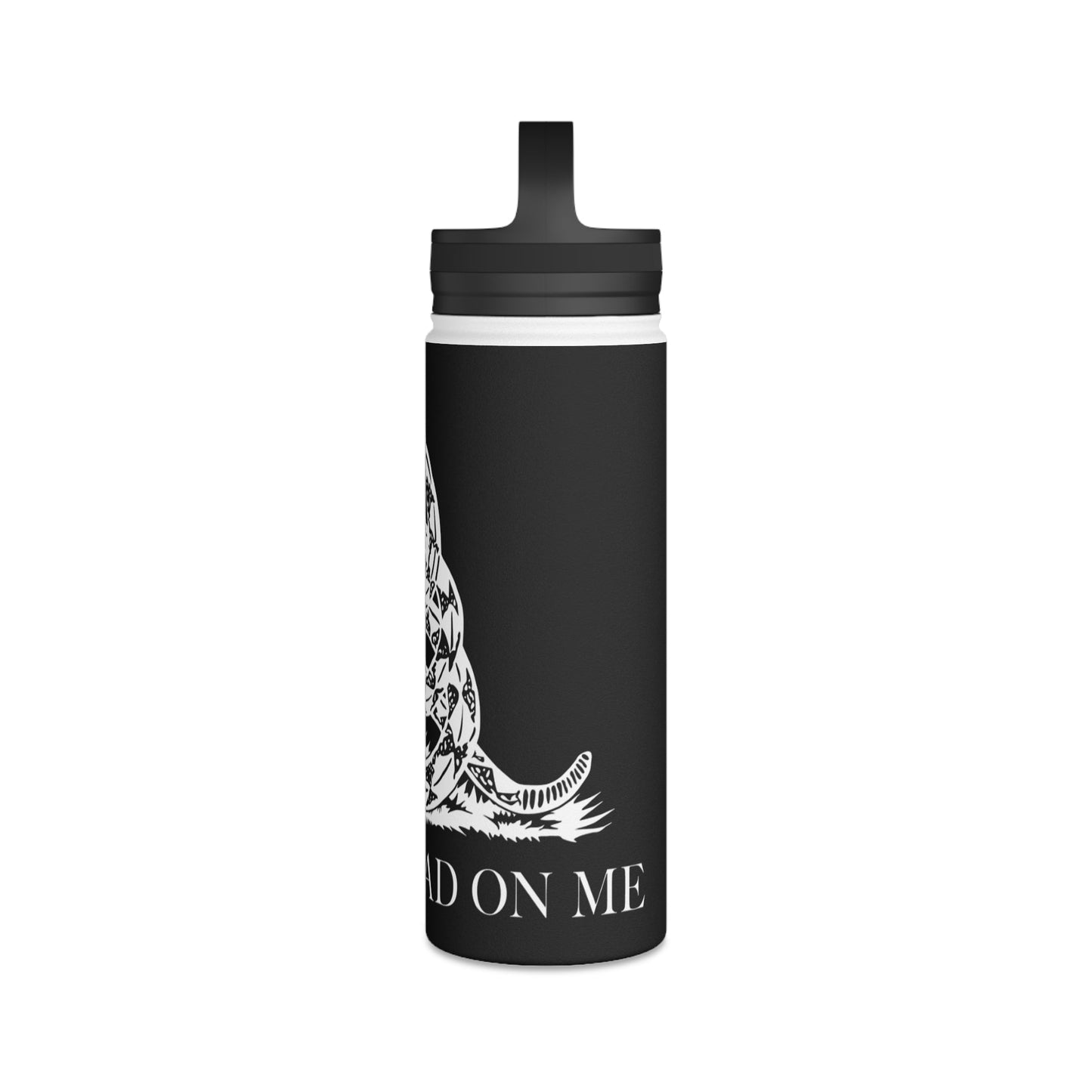 Don’t Tread On Me Water Bottle - Discipline Over Motivation 24/7