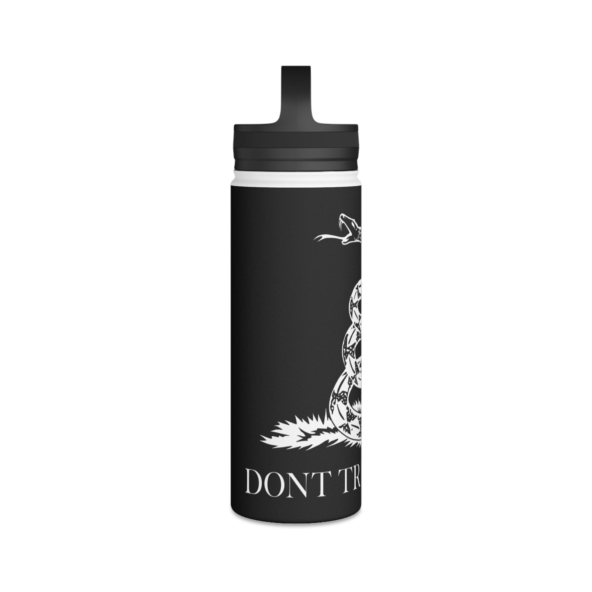 Don’t Tread On Me Water Bottle - Discipline Over Motivation 24/7