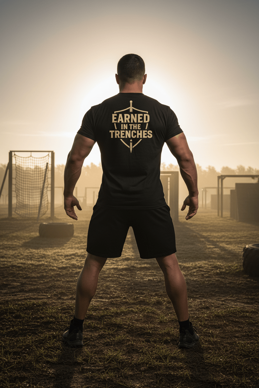 EARNED IN THE TRENCHES - Discipline Over Motivation 24/7