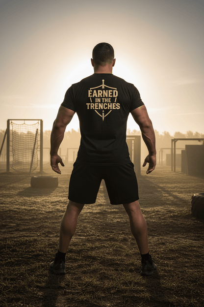 EARNED IN THE TRENCHES - Discipline Over Motivation 24/7