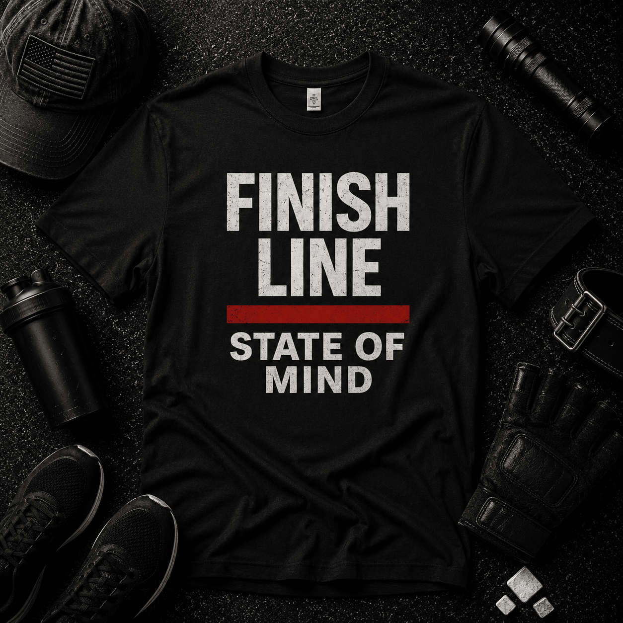 Finish Line State Of Mind - Discipline Over Motivation 24/7