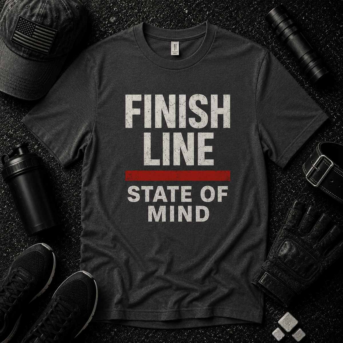 Finish Line State Of Mind - Discipline Over Motivation 24/7