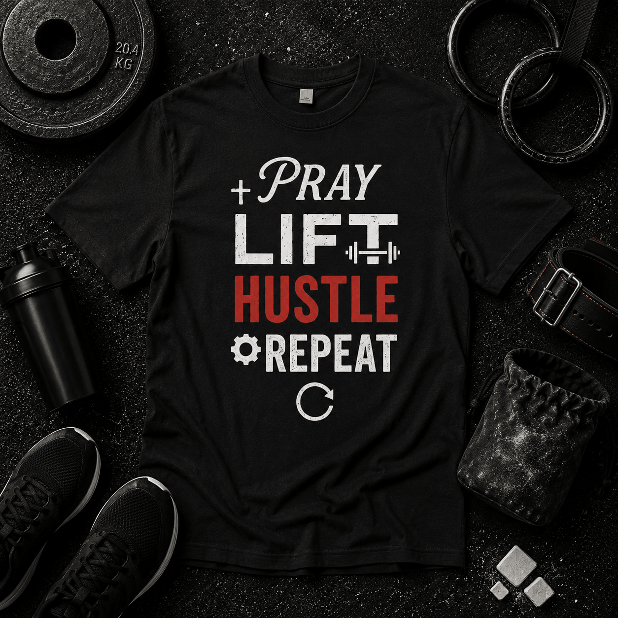 First Things First Tee - Discipline Over Motivation 24/7