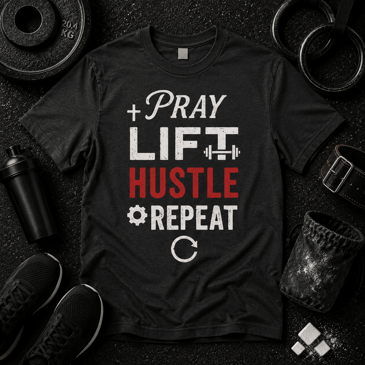 First Things First Tee - Discipline Over Motivation 24/7