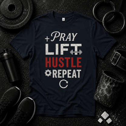 First Things First Tee - Discipline Over Motivation 24/7