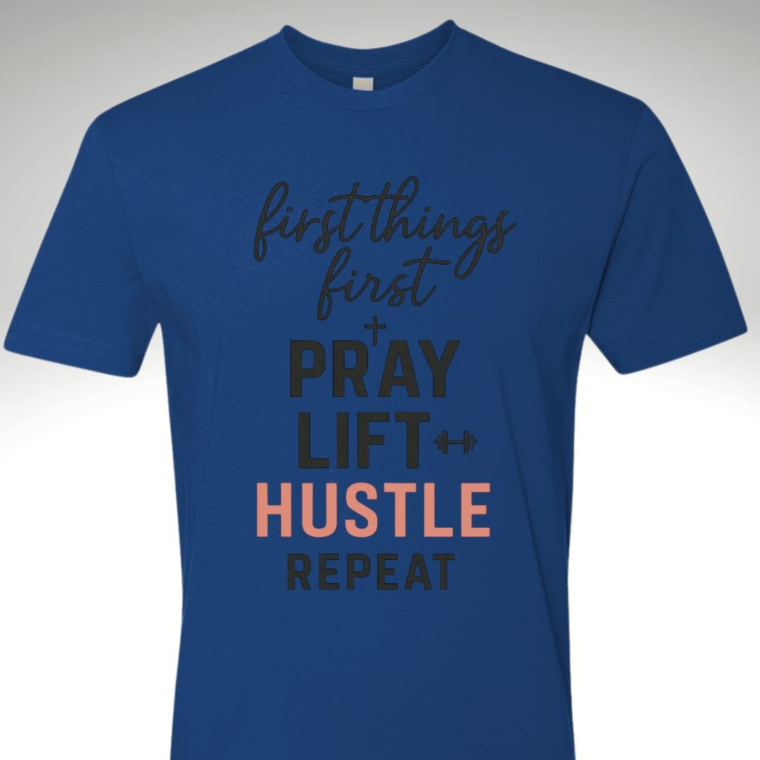 First Things First Woman's Tee Shirt💪 - Discipline Over Motivation 24/7