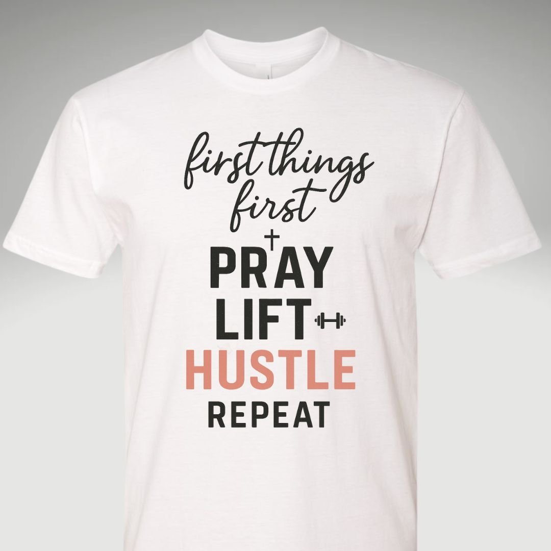 First Things First Woman's Tee Shirt💪 - Discipline Over Motivation 24/7