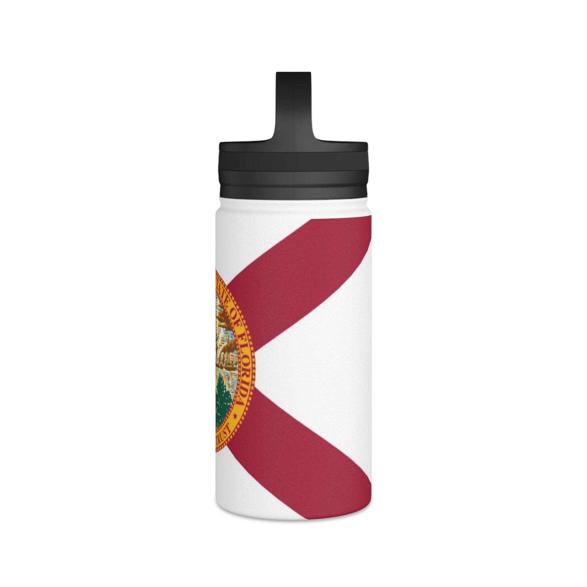 Florida Flag Water Bottle - Discipline Over Motivation 24/7