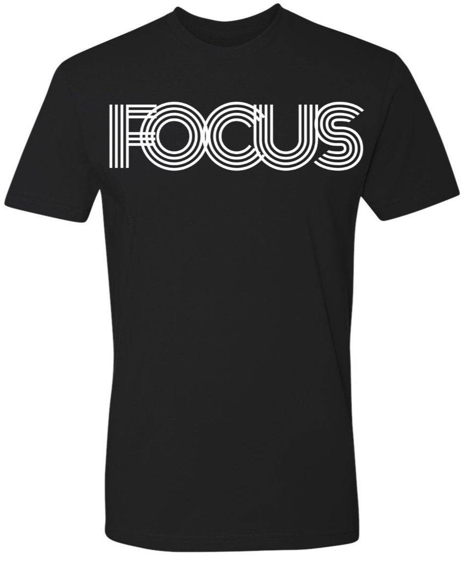 Focus Men's Soft Cotton Crew Tee - Discipline Over Motivation 247