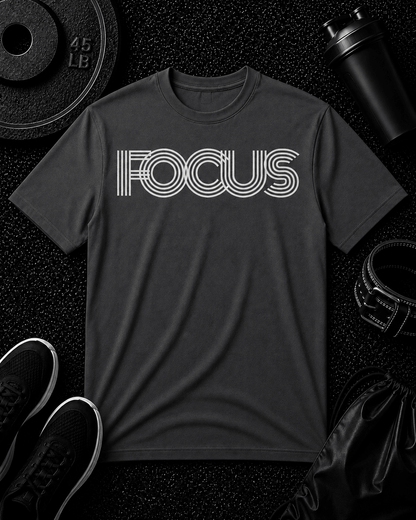 FOCUS T SHIRT - Discipline Over Motivation 24/7