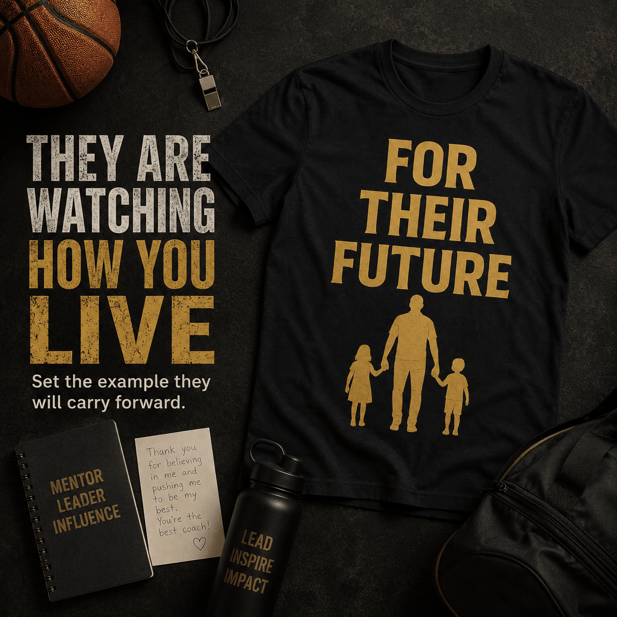 FOR THEIR FUTURE — LEGACY LINE - Discipline Over Motivation 24/7