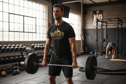 GOLD OUTLIER - Discipline Over Motivation 24/7