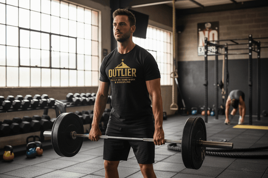 GOLD OUTLIER - Discipline Over Motivation 24/7