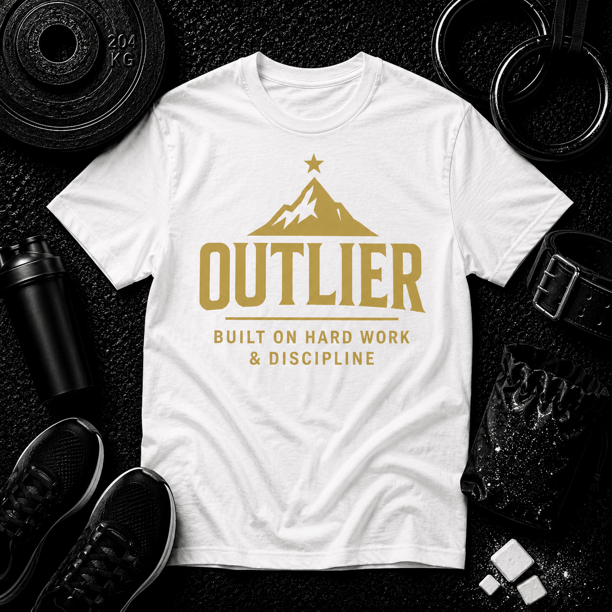 GOLD OUTLIER - Discipline Over Motivation 24/7