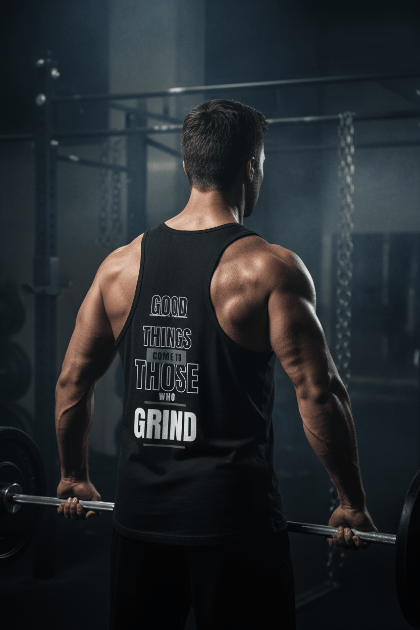 Good Things Come To Those Who Grind Tank Top - Discipline Over Motivation 24/7