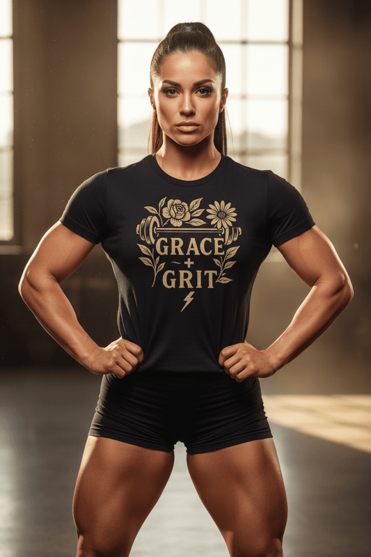 Grit and Grace Tee - Discipline Over Motivation 24/7