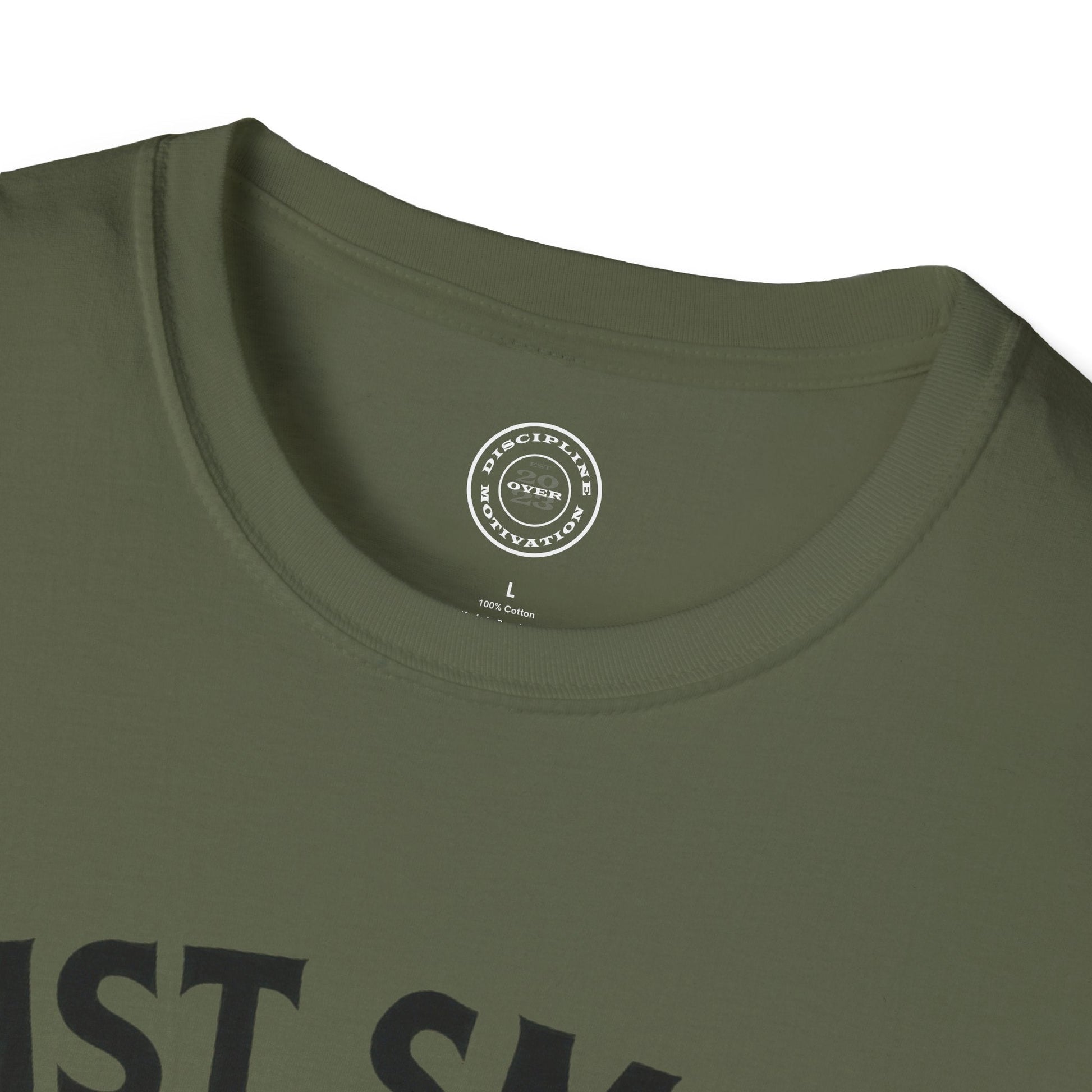 Halloween Green Skull Just Smile and Lift Heavy Pump Cover Up T-Shirt | Motivational Gym & Weightlifting Apparel - Discipline Over Motivation 24/7