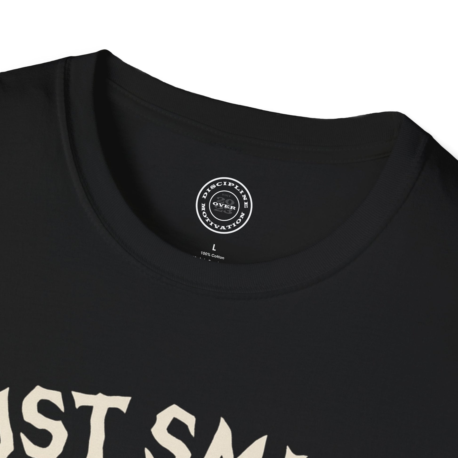 Halloween Orange and White Jack O Lantern Just Smile and Lift Heavy Pump Cover Up T-Shirt | Motivational Gym & Weightlifting Apparel - Discipline Over Motivation 24/7