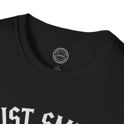 Halloween Spooky Vampire Just Smile and Lift Heavy Pump Cover Up T-Shirt | Motivational Gym & Weightlifting Apparel - Discipline Over Motivation 24/7