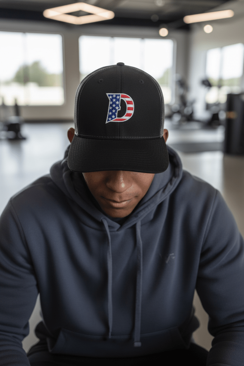 Hard Work, No Excuses, Discipline Over Motivation 247 Snapback - Discipline Over Motivation 24/7